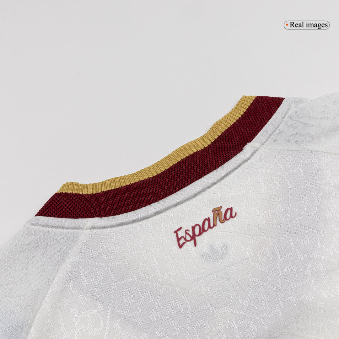 GAVI #9 Espagne Extérieur Maillot 2 Stars - Champion Edition - Coupe du Monde 2026 Blanc Joueur