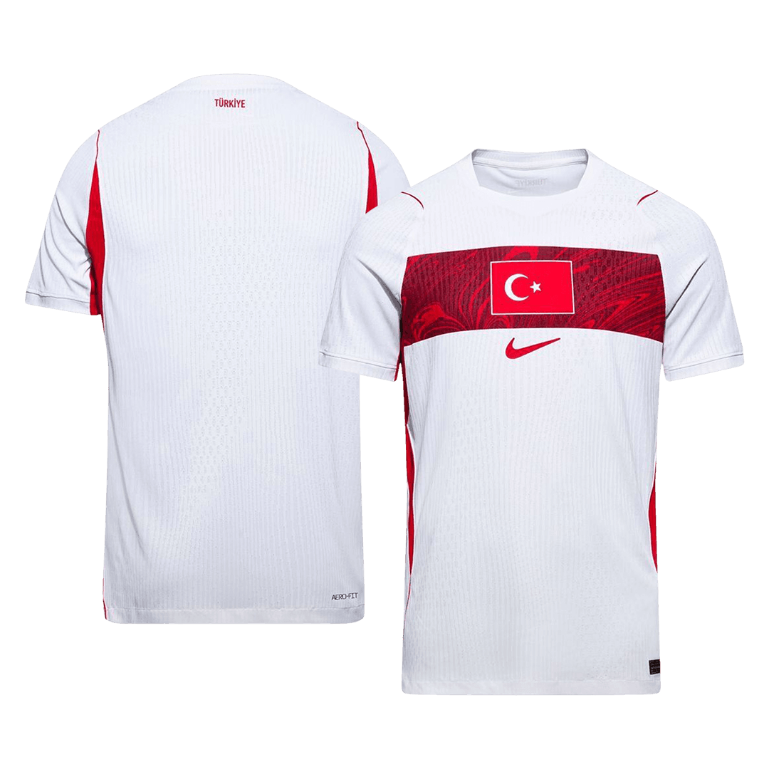 Turquie Extérieur Maillot - Coupe du Monde 2026 Blanc Joueur