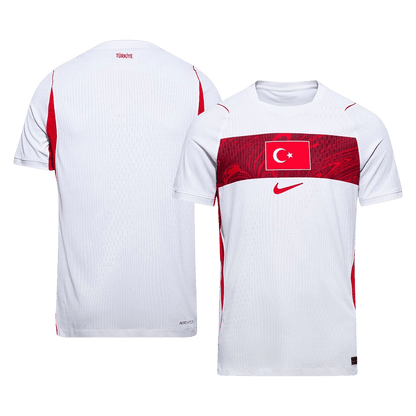 Turquie Extérieur Maillot - Coupe du Monde 2026 Blanc Joueur