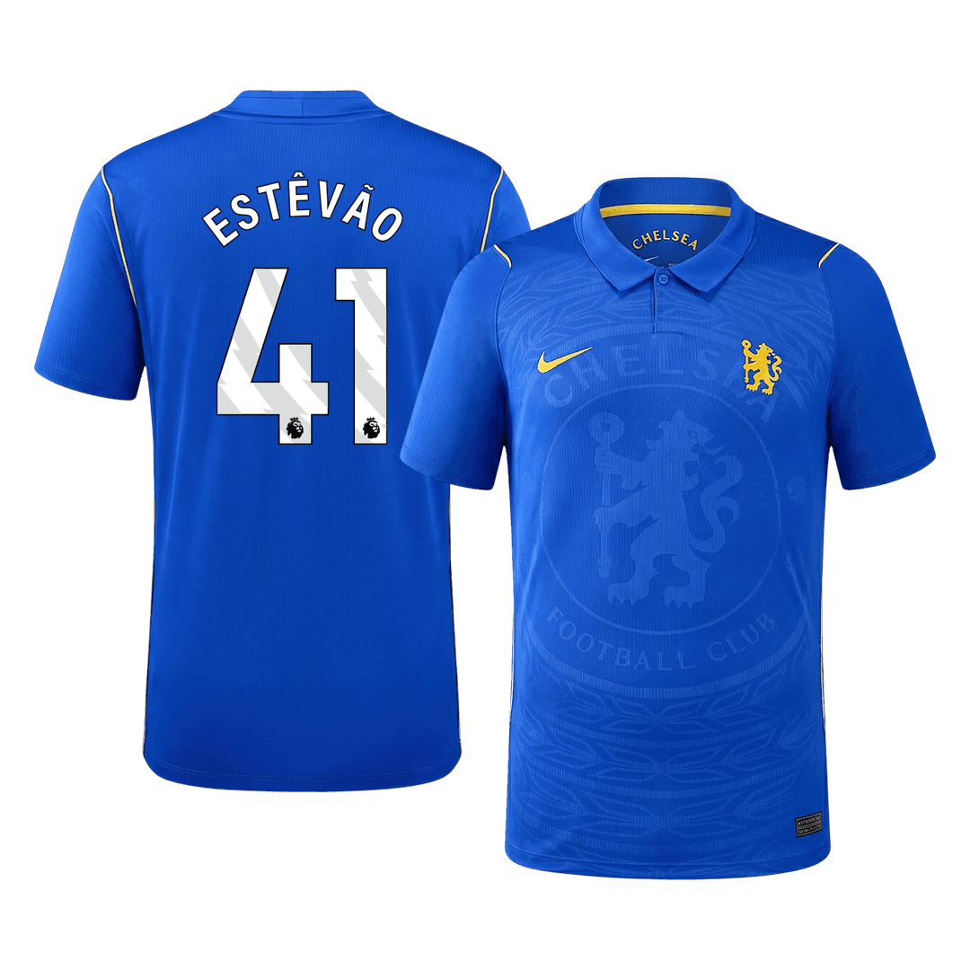 ESTÊVÃO #41 Chelsea Domicile Maillot 2026/27 Bleu