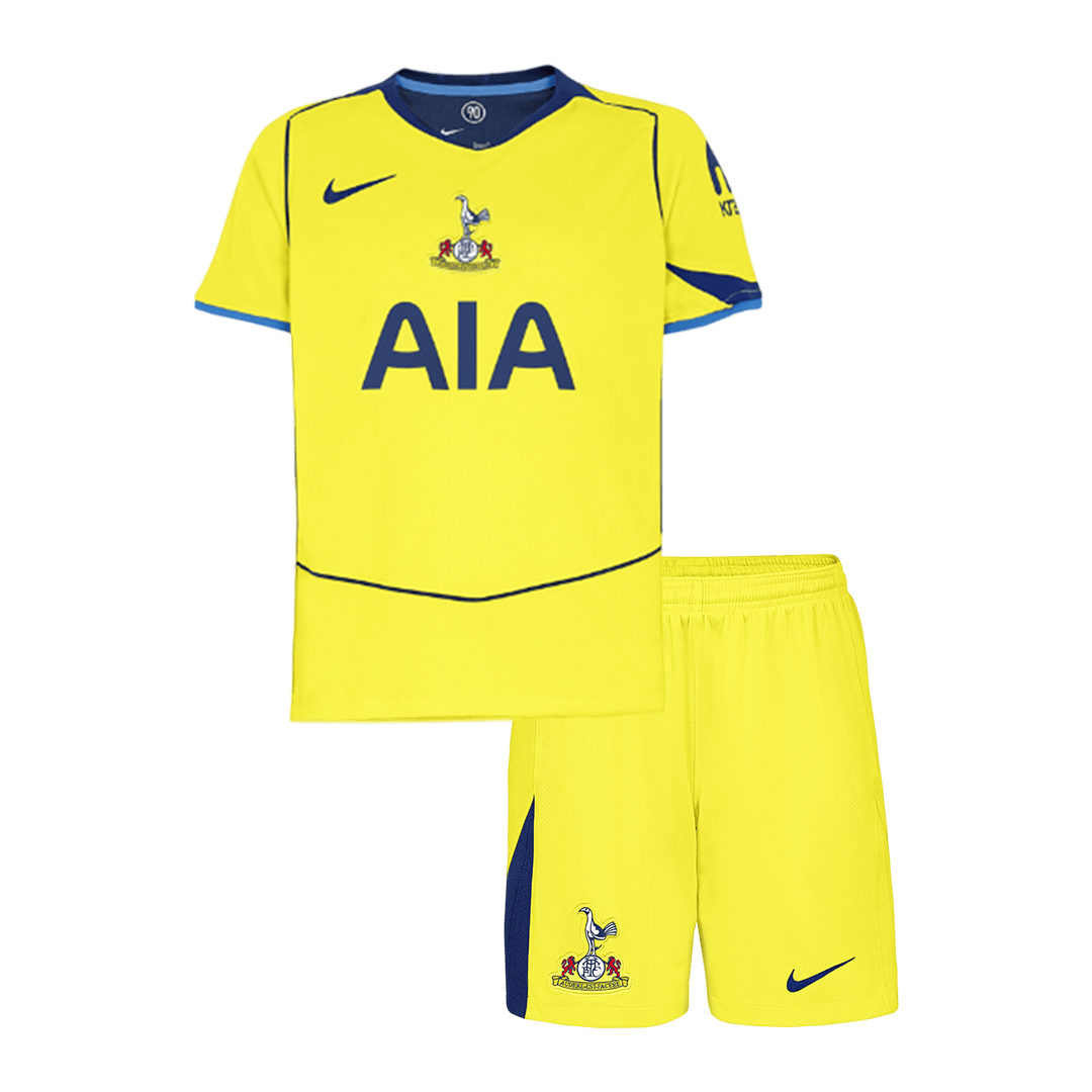 Tottenham Hotspur Maillot Kit 2025/26 Enfant Jaune
