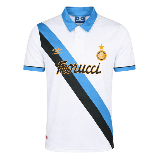 Retro Inter Milan Extérieur Maillot 1994/95 Blanc