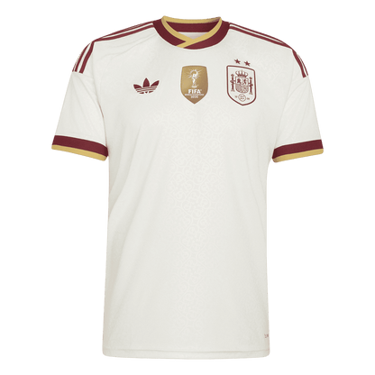 Espagne Extérieur Maillot - Coupe du Monde 2026 Blanc