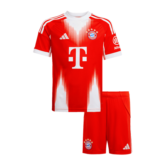 Munich Domicile Maillot Kit 2025/26 Enfant Rouge