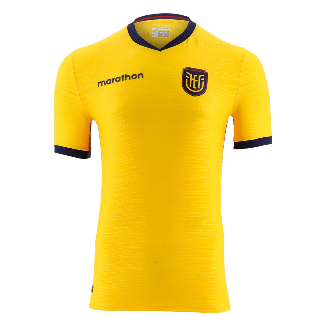 Équateur Domicile Maillot - Coupe du Monde 2026 Jaune Grande Taille