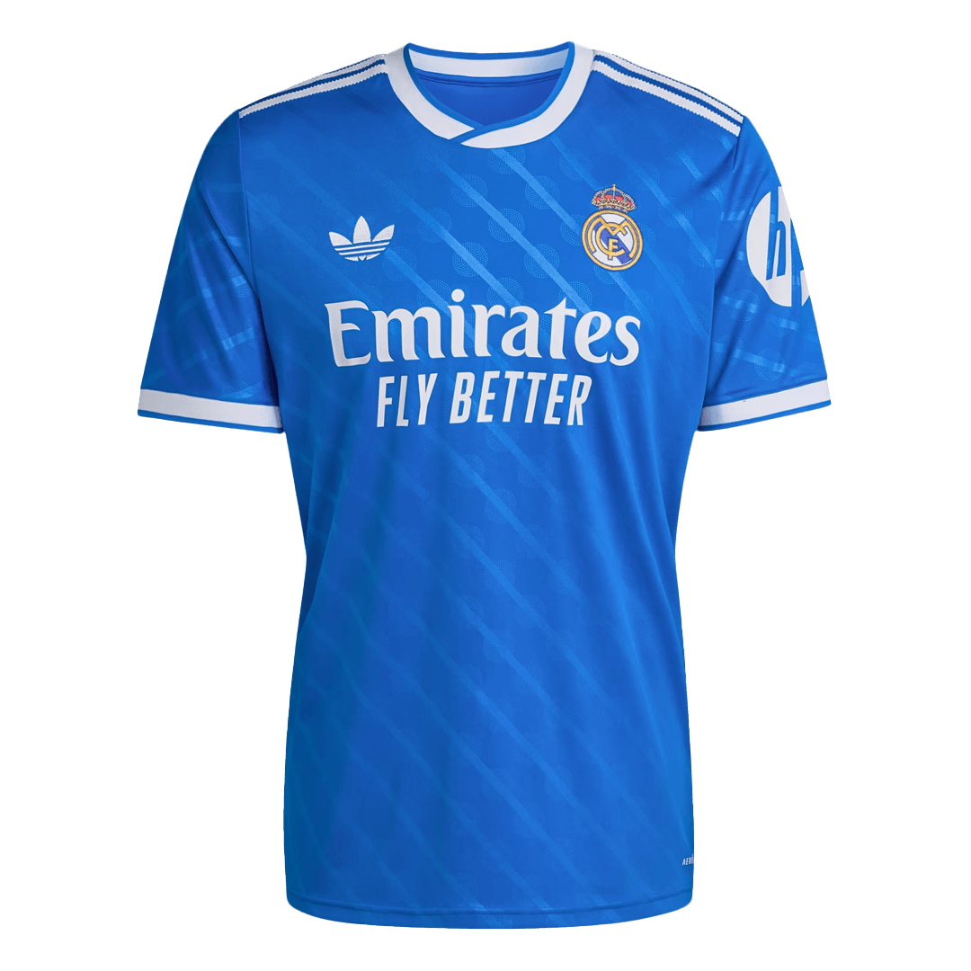 BELLINGHAM #5 Real Madrid Third Maillot 2025/26 Bleu