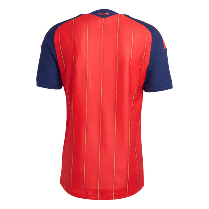Espagne Domicile Maillot Coupe du Monde 2026 Rouge Joueur Grande Taille