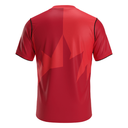 Canada Domicile Maillot Coupe du Monde 2026 Rouge Grande Taille