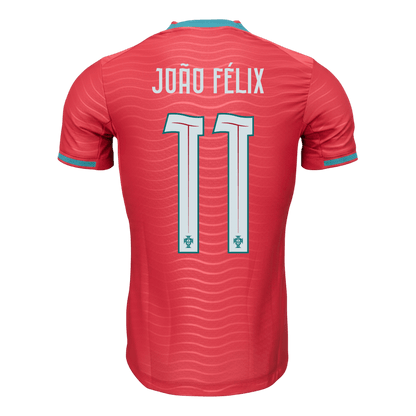 JOÃO FÉLIX #11 Portugal Domicile Maillot - Coupe du Monde 2026 Rouge Joueur