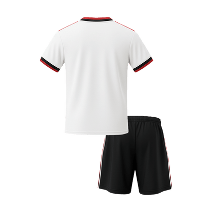 Mexique Extérieur Maillot Kit Coupe du Monde 2026 Junior Blanc