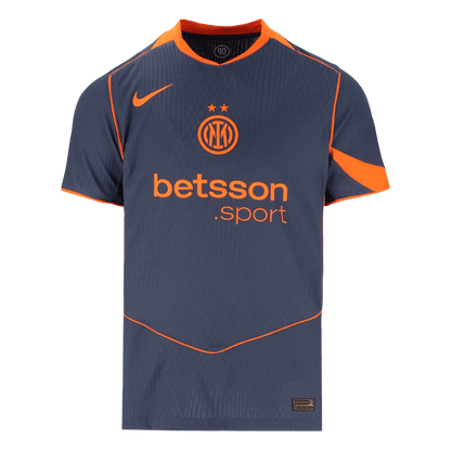 Inter Milan Third Maillot 2025/26 Bleu marine Authentique