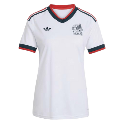 Femme Mexique Extérieur Maillot - Coupe du Monde 2026 Blanc