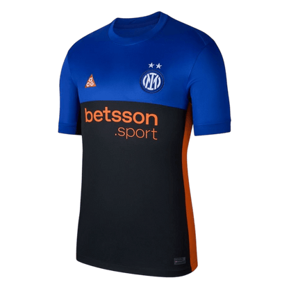 Inter Milan Fourth Away Maillot 2025/26 Black&Blue Grande Taille