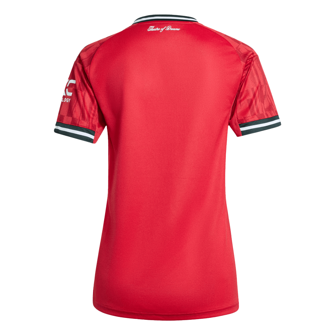 Femme Manchester United Domicile Maillot 2025/26 Rouge