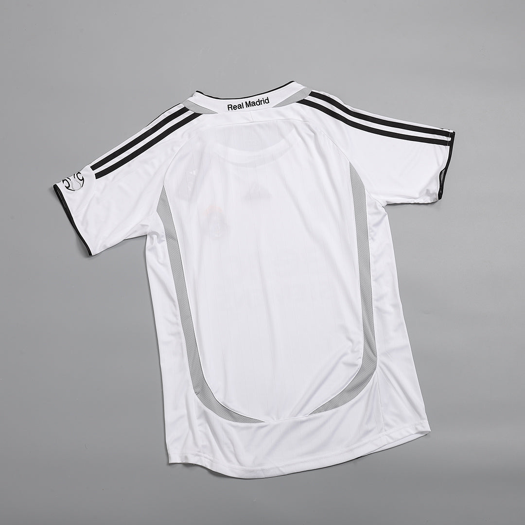 SERGIO RAMOS #4 Retro Real Madrid Domicile Maillot 2006/07