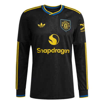 Manchester United Third Maillot Manches Longues 2025/26 Noir