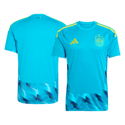Espagne Gardien Maillot - Coupe du Monde 2026 Bleu