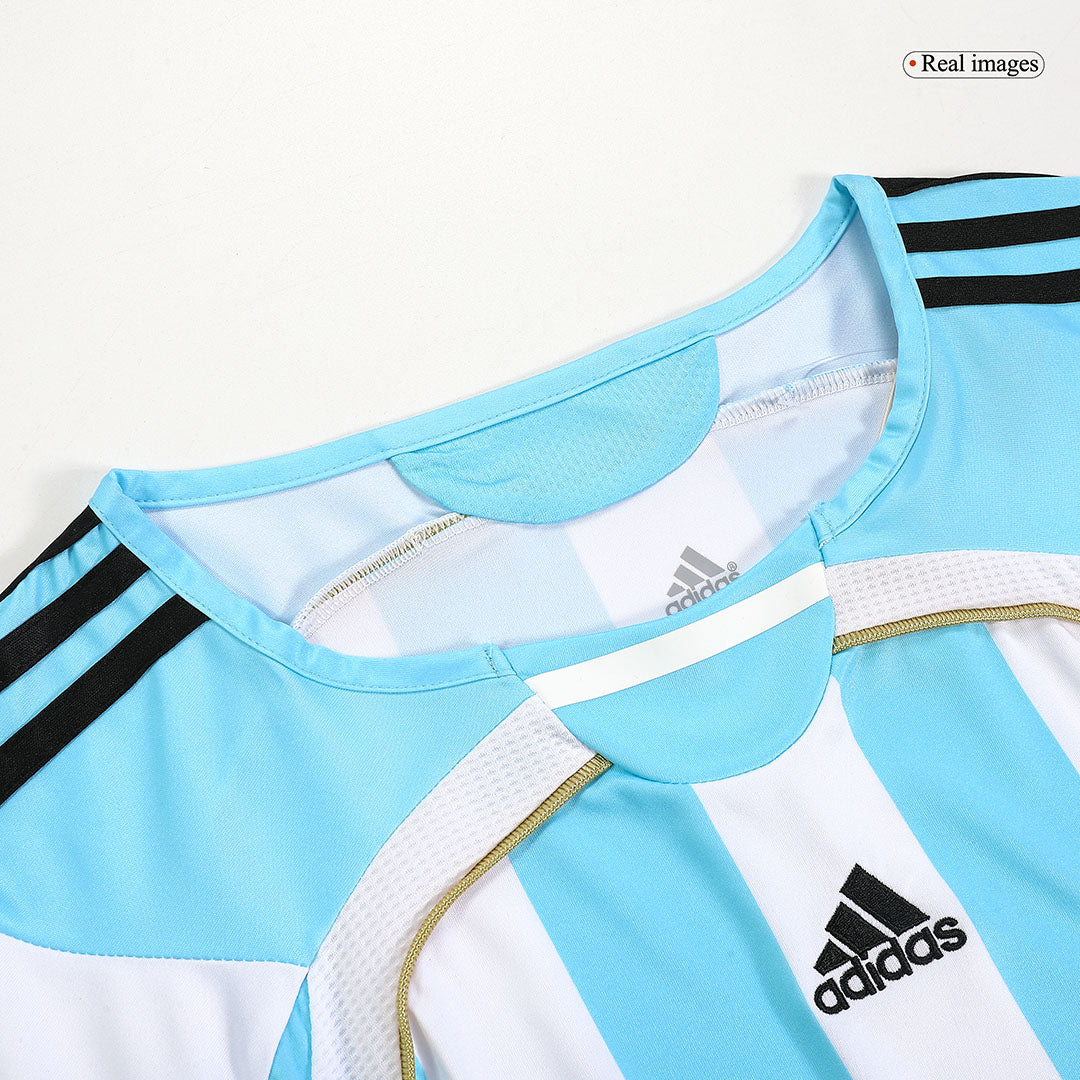 Retro MESSI #19 Argentine Domicile Maillot 2006
