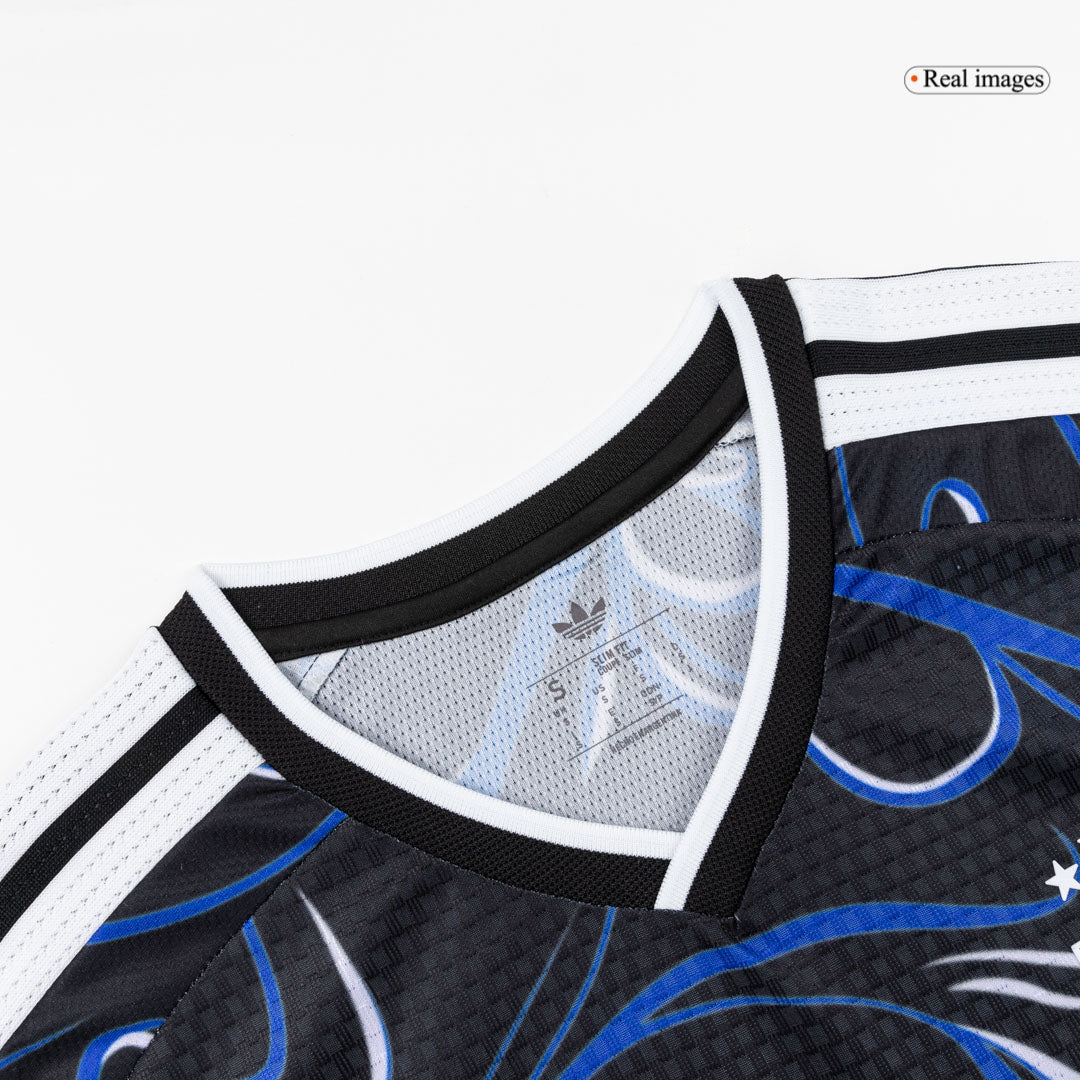 DE PAUL #7 Argentine Extérieur Maillot - Coupe du Monde 2026 Noir Joueur