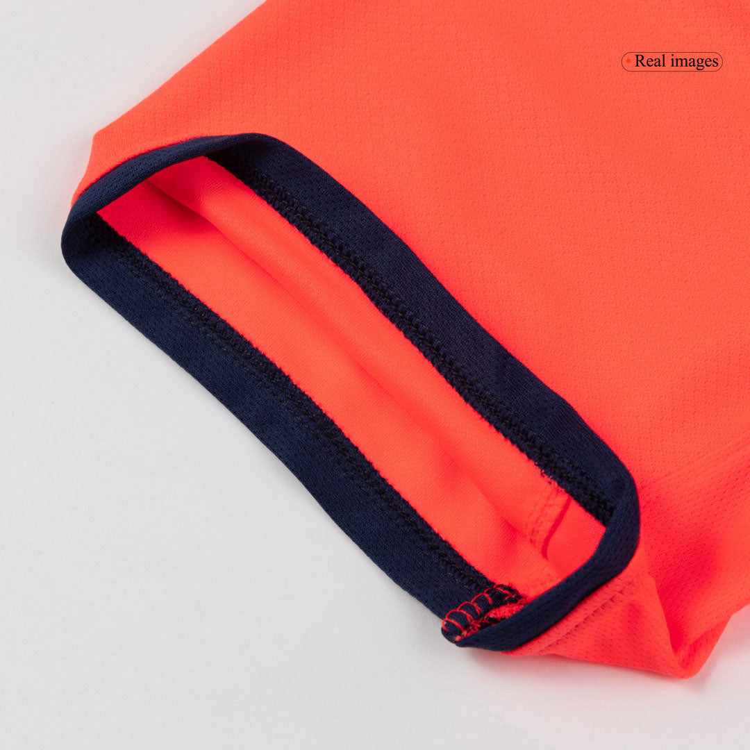 LEWANDOWSKI #9 Barcelone Third Maillot 2025/26 Orange - UCL