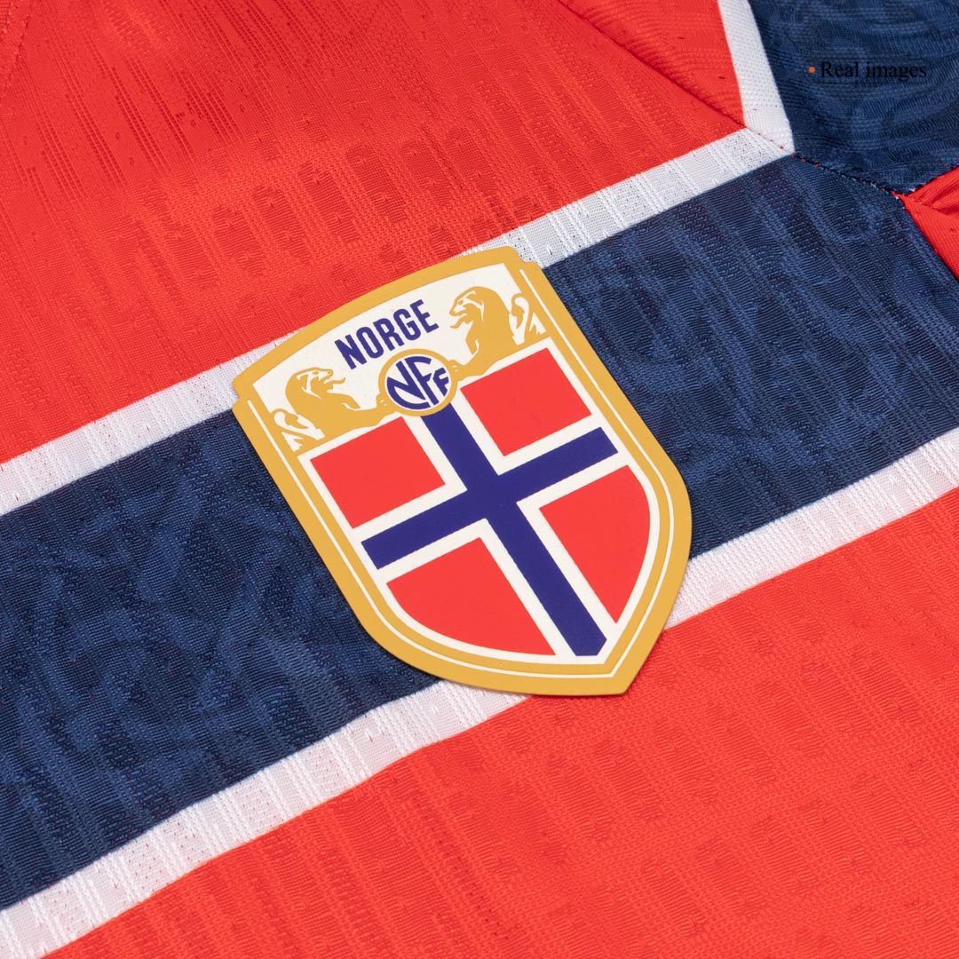 Norvège Domicile Maillot - Coupe du Monde 2026 Rouge Joueur