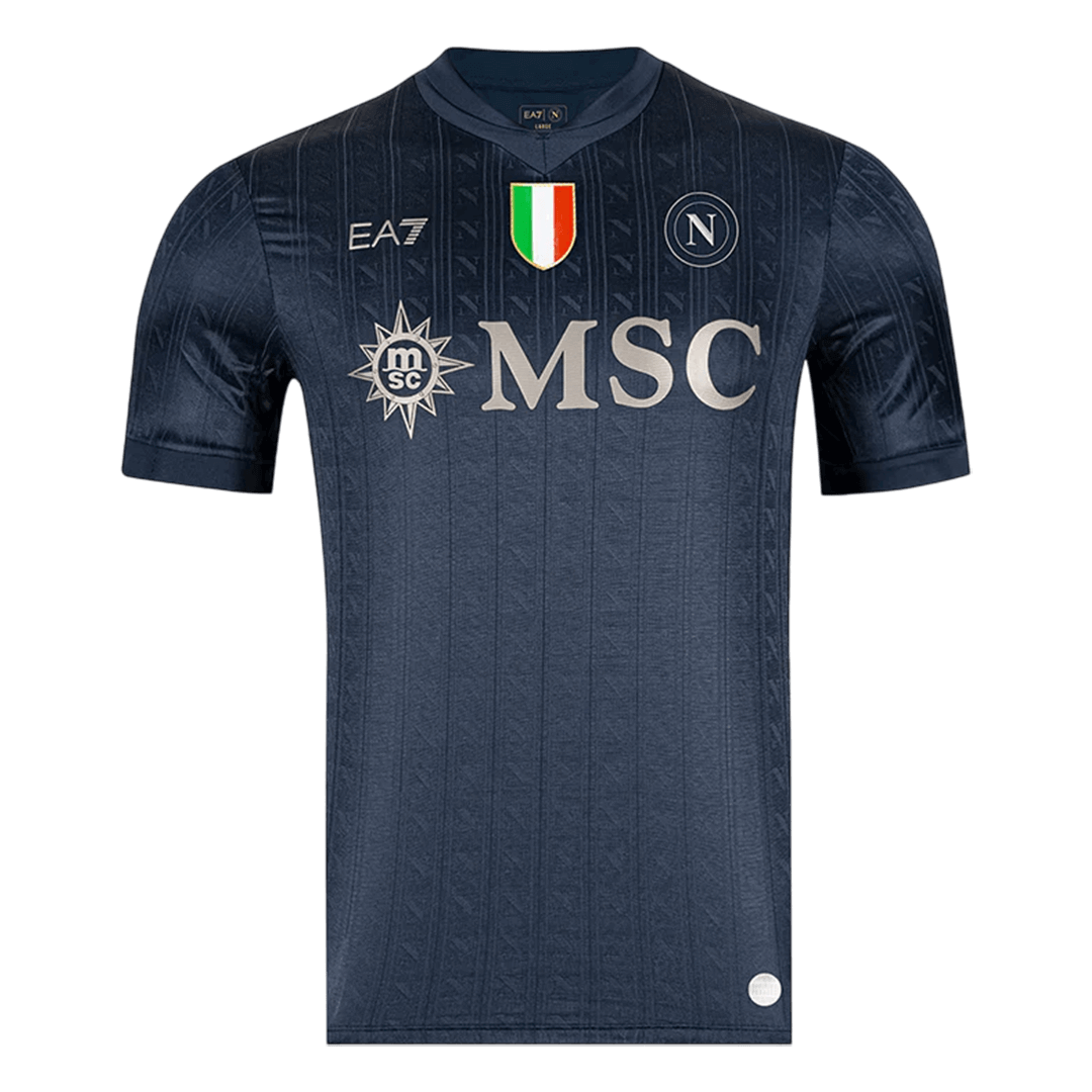 Naples Third Maillot 2025/26 Noir