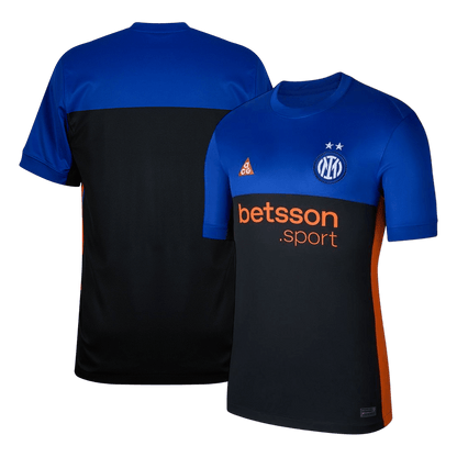 Inter Milan Fourth Away Maillot 2025/26 Black&Blue Grande Taille