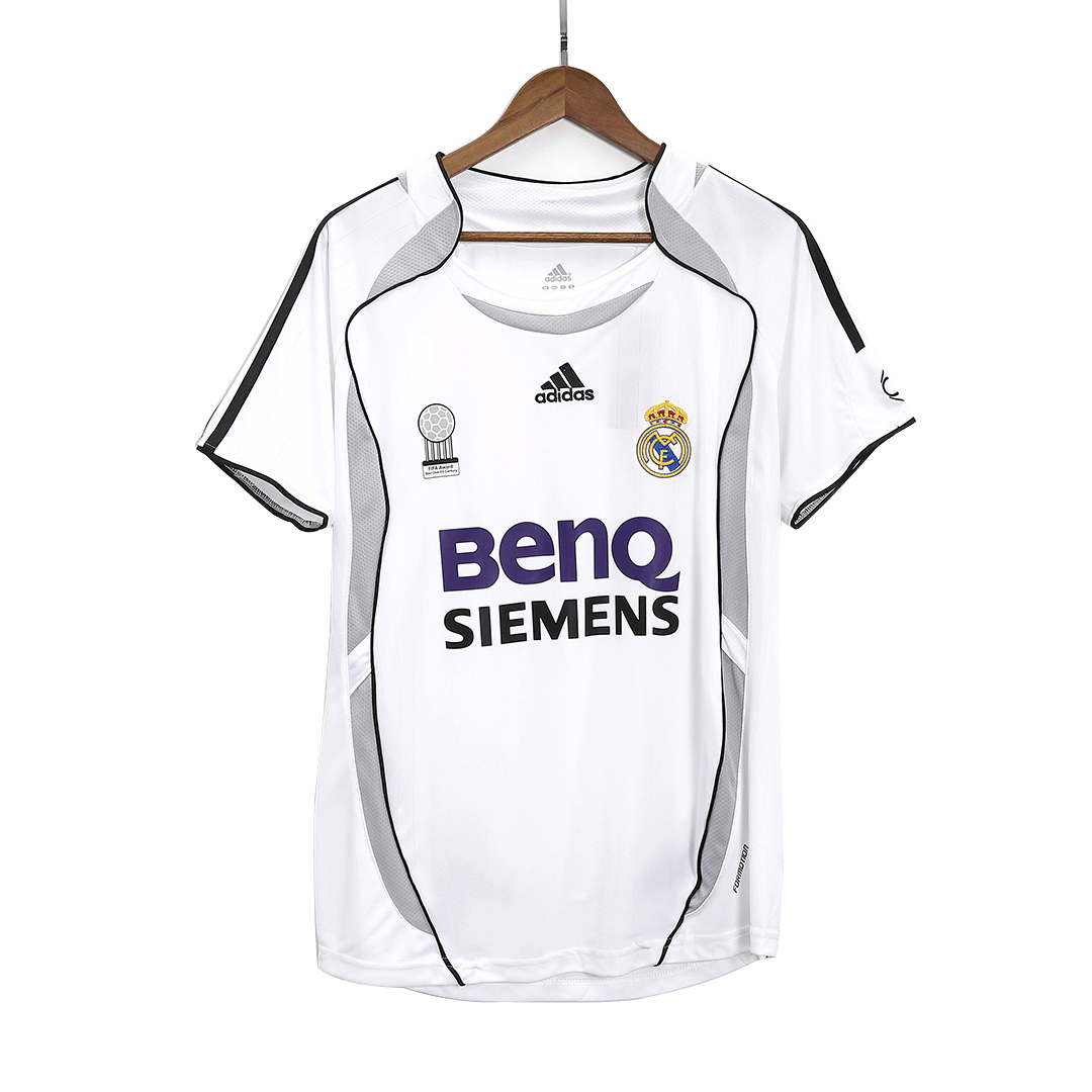 BECKHAM #23 Retro Real Madrid Domicile Maillot 2006/07