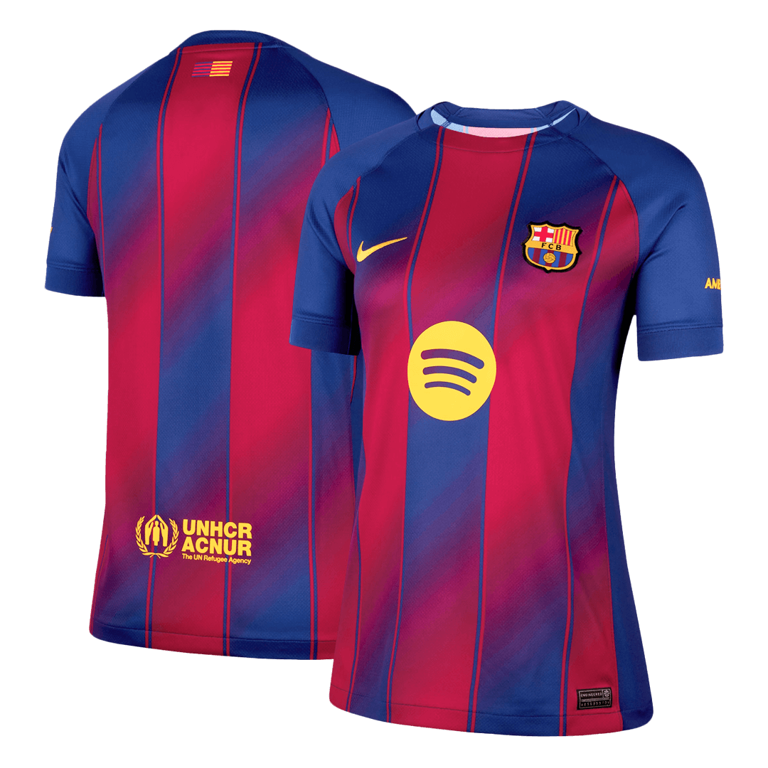 Femme Barcelone Domicile Maillot 2025/26 Blue&Red