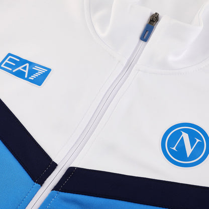 Naples Veste de Football 2025/26 Blanc