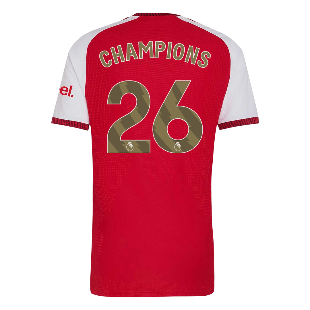 CHAMPIONS #26 Arsenal Domicile Maillot 2026/27 Rouge Joueur