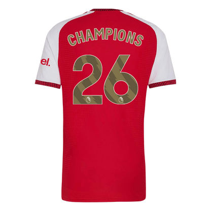 CHAMPIONS #26 Arsenal Domicile Maillot 2026/27 Rouge Joueur