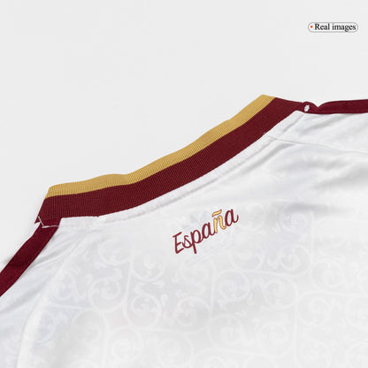 Espagne Extérieur Maillot Kit 2026 Enfant Blanc