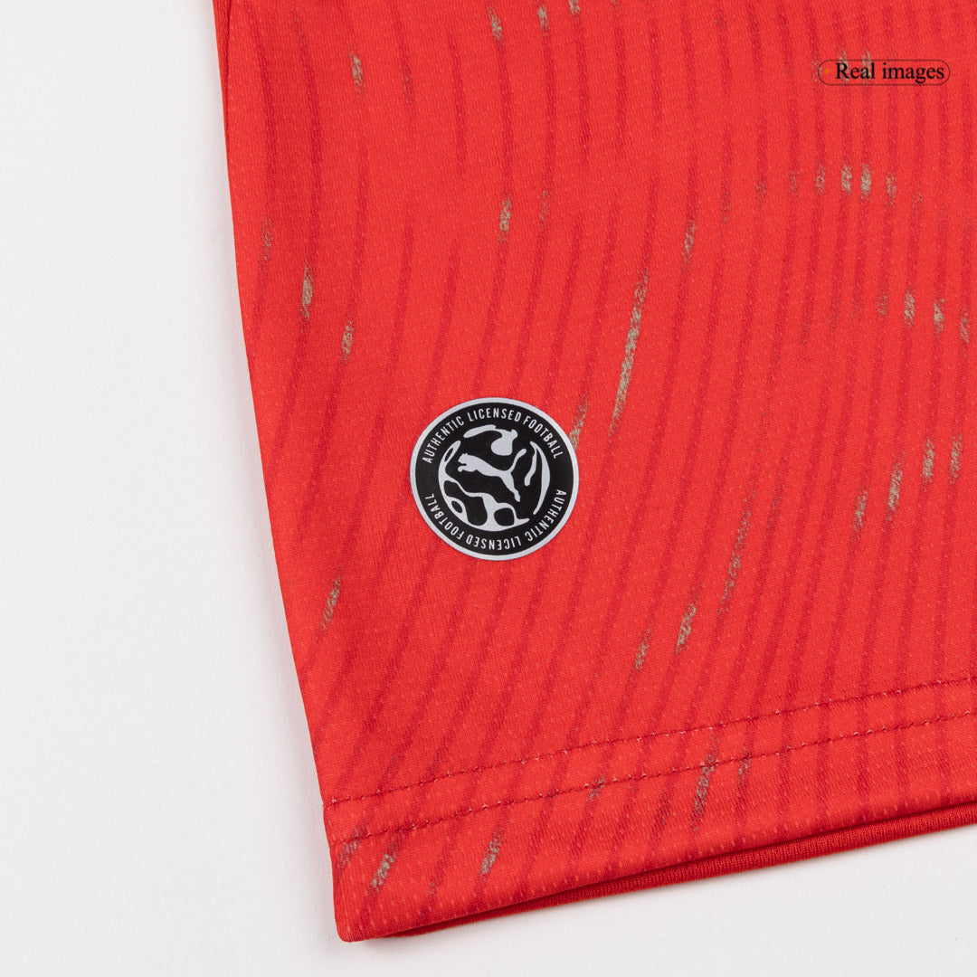 Suisse Domicile Maillot - Coupe du Monde 2026 Rouge Grande Taille