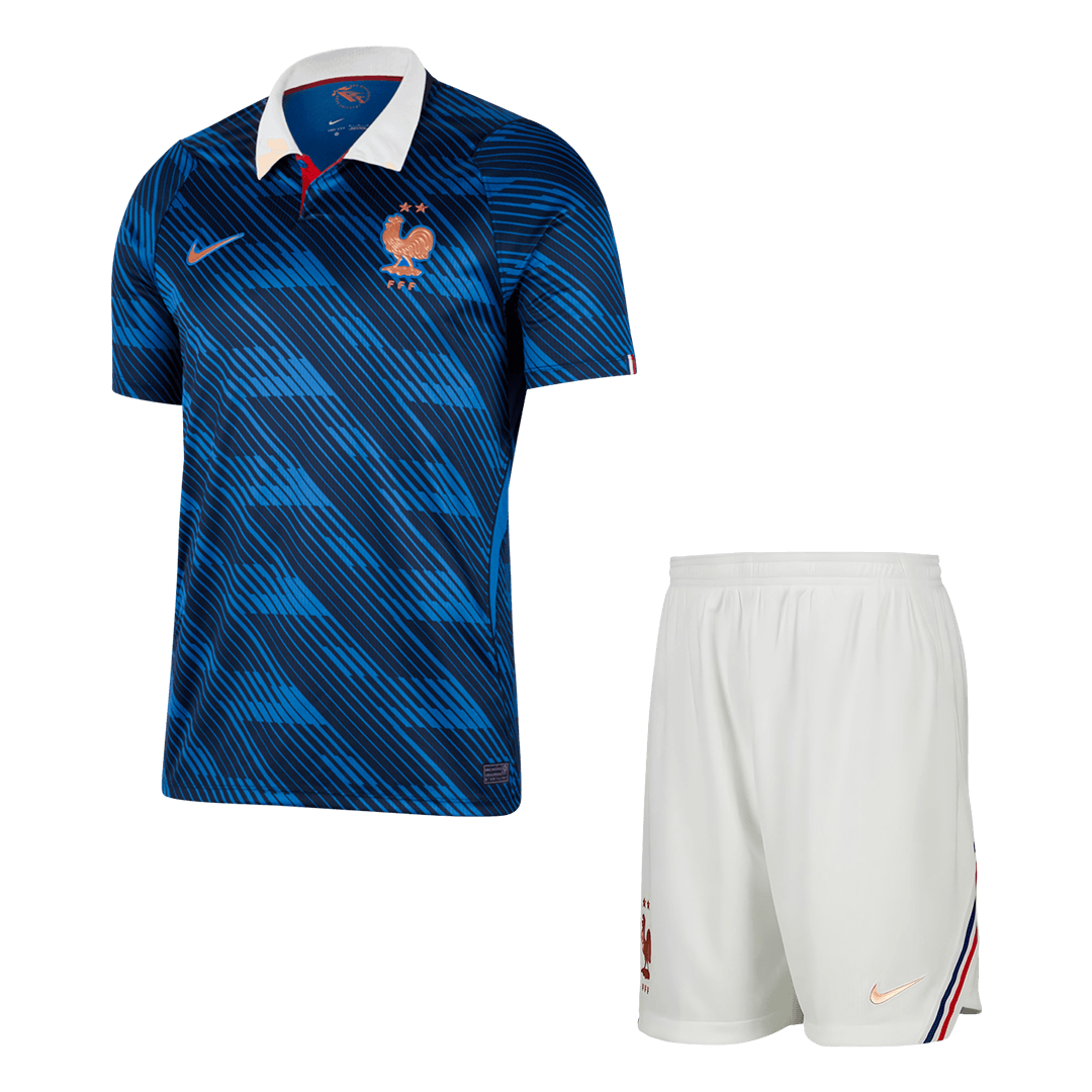 France Domicile Maillot Kit - Coupe du Monde 2026 Blue&White