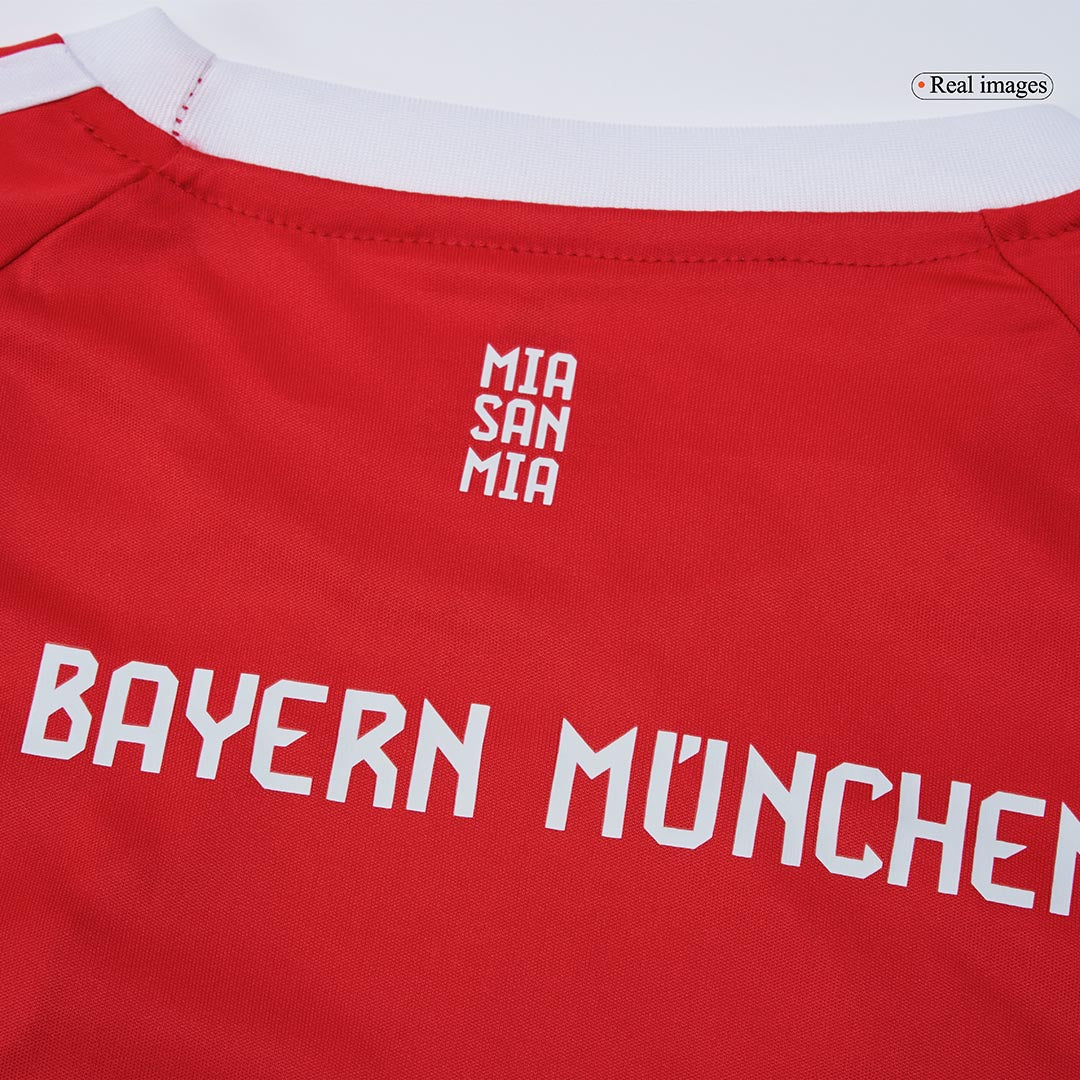 Munich Domicile Maillot Kit 2025/26 Enfant Rouge