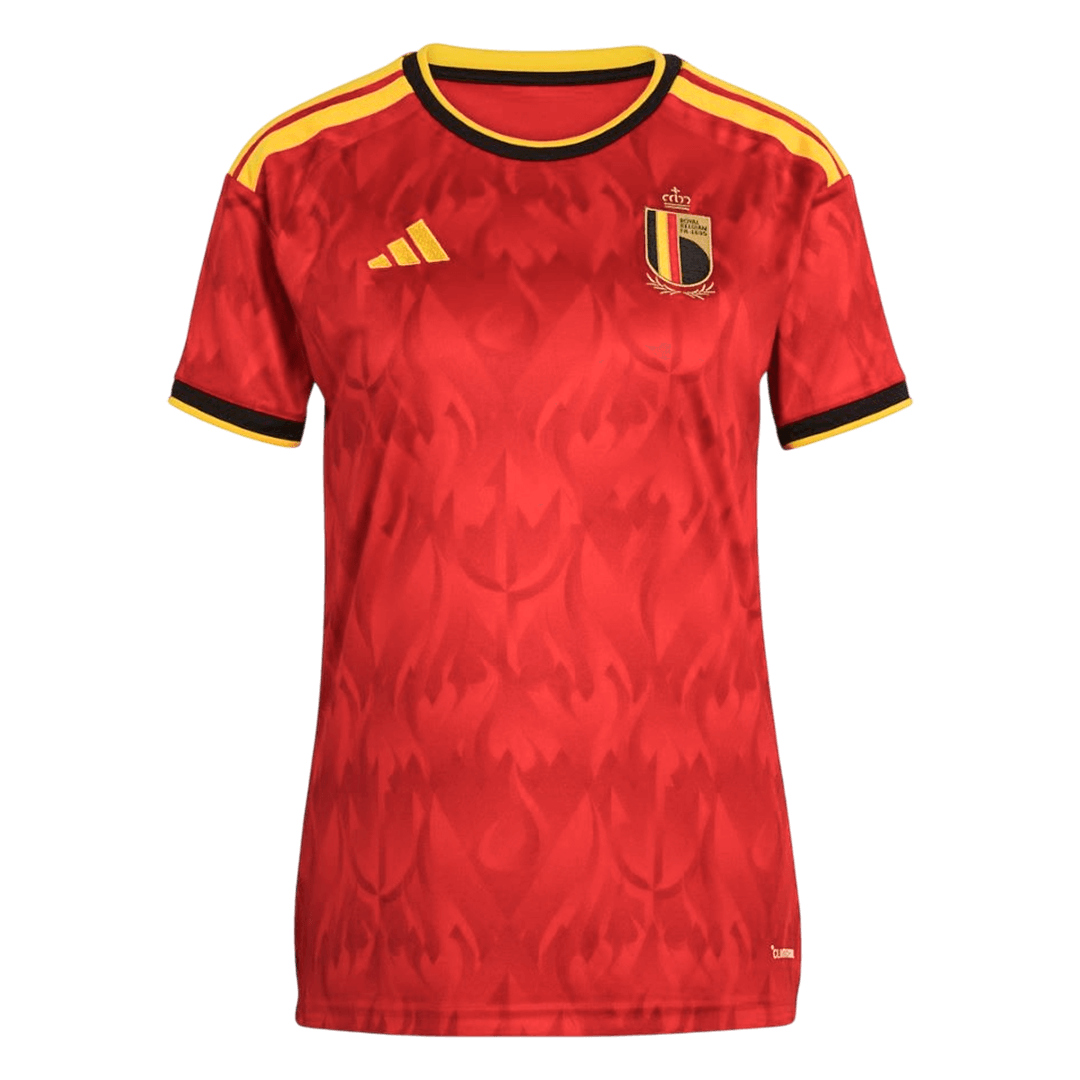 Femme Belgique Domicile Maillot - Coupe du Monde 2026 Rouge