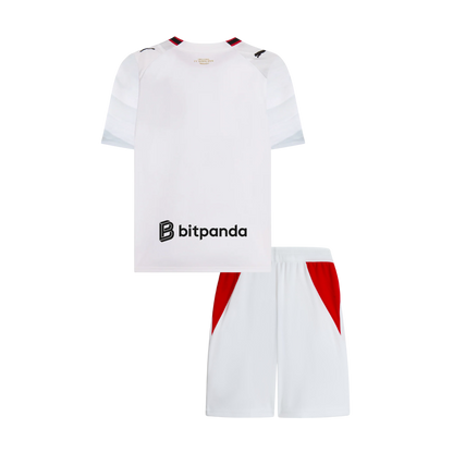 AC Milan Extérieur Maillot Kit 2026/27 Enfant Blanc
