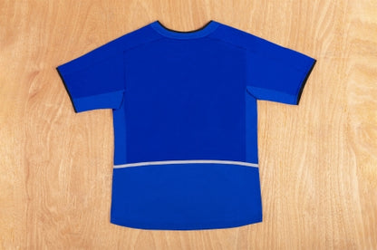 Retro Manchester United Third Maillot 2002/03 Bleu