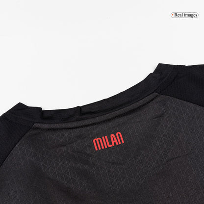 AC Milan Domicile Maillot 2025/26 Red&Black Authentique Grande Taille