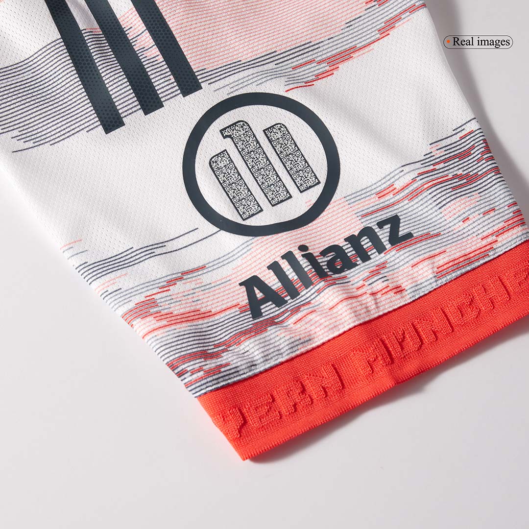 Munich Extérieur Maillot 2025/26 Blanc Joueur Grande Taille