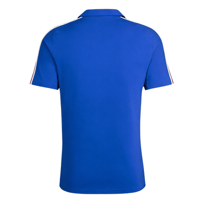 Retro France Domicile Maillot 1984 Bleu