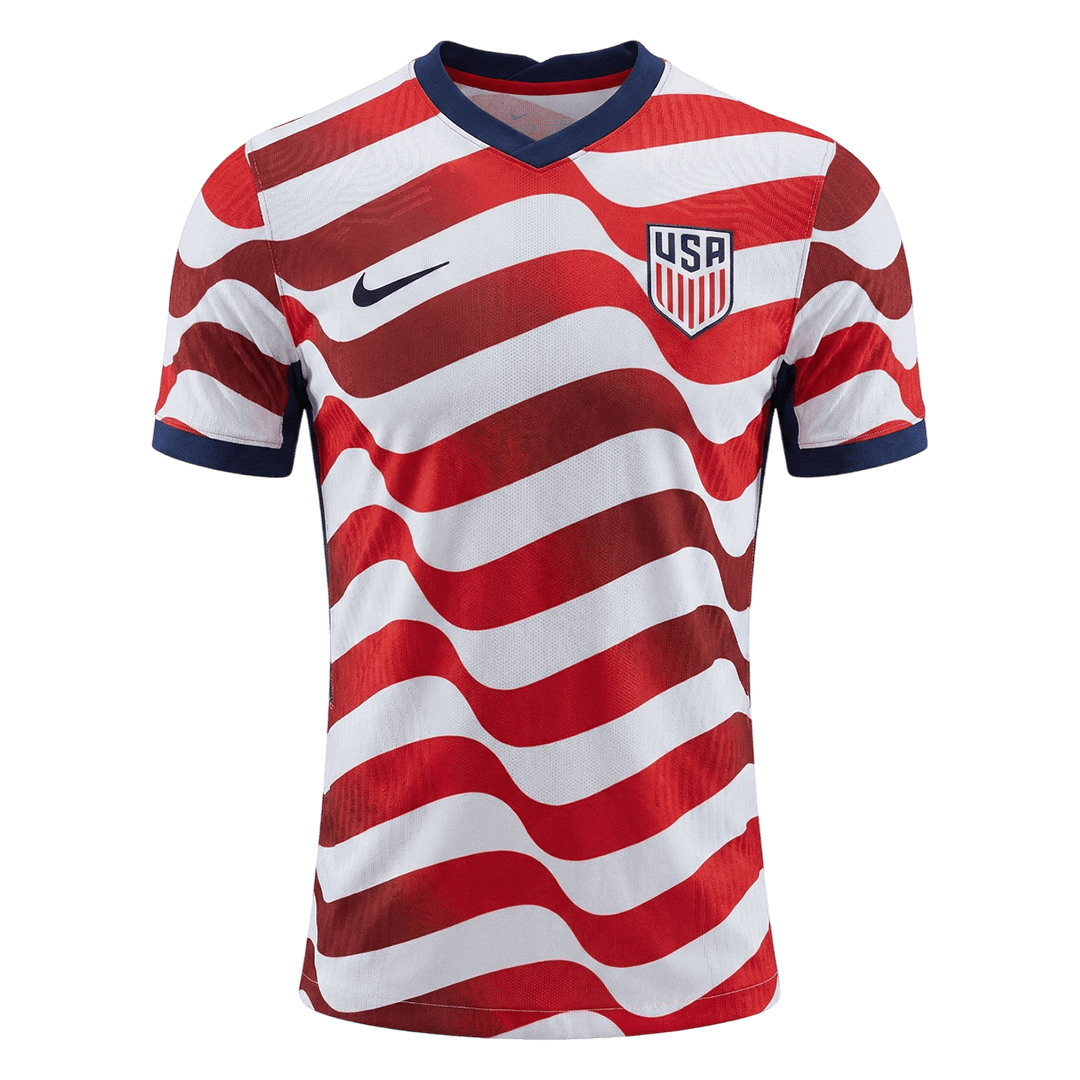 États-Unis Domicile Maillot - Coupe du Monde 2026 Rouge&Blanc Grande Taille