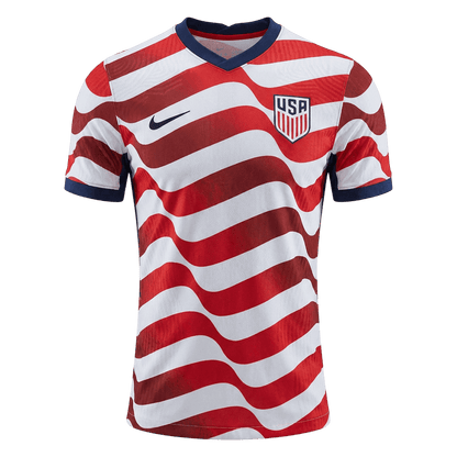 États-Unis Domicile Maillot - Coupe du Monde 2026 Rouge&Blanc Grande Taille