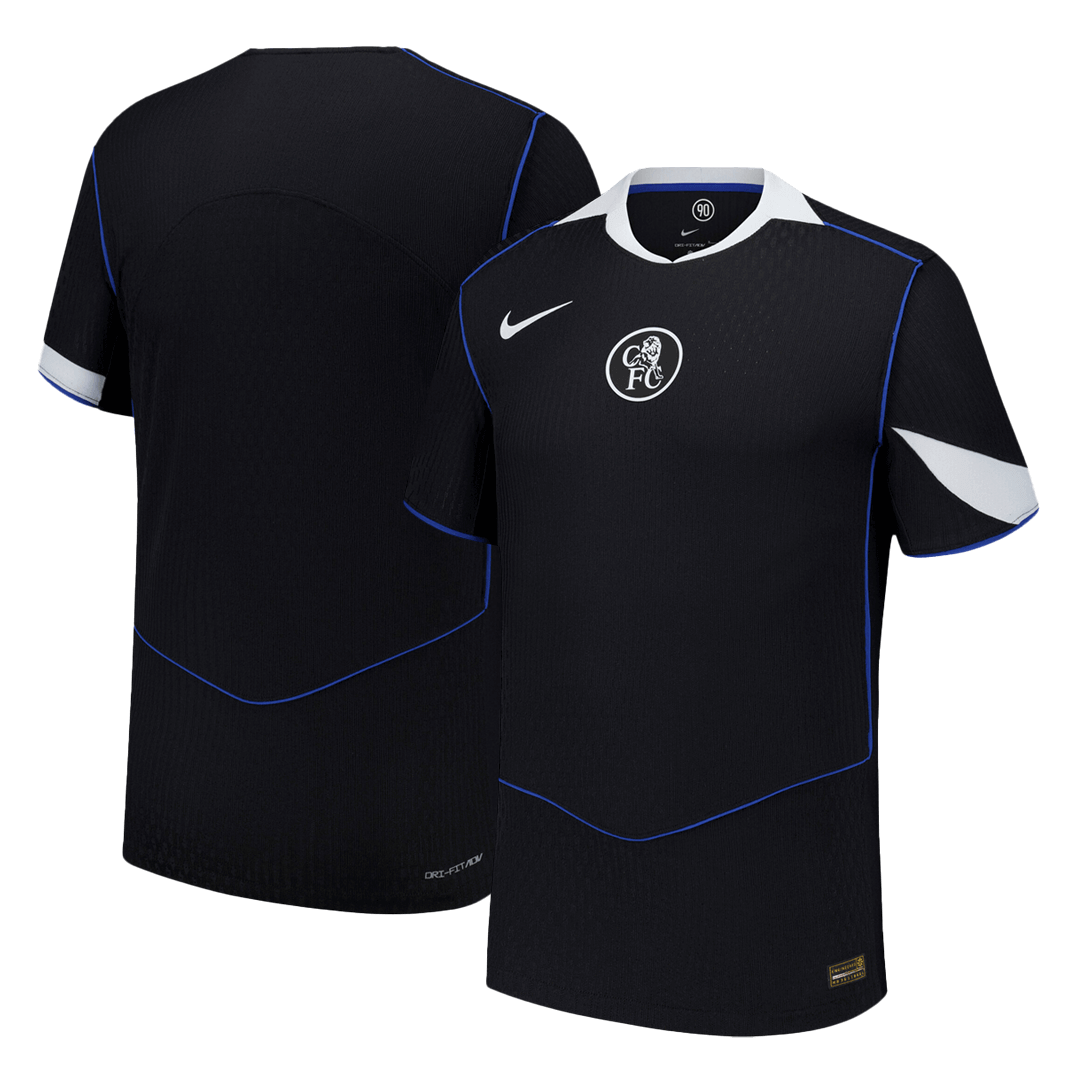 Chelsea Third Maillot 2025/26 Noir Authentique