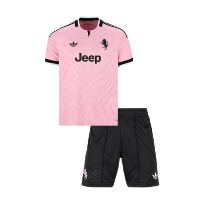 Juventus Extérieur Maillot Kit 2026/27 Enfant Rose