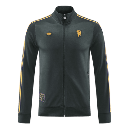 Manchester United Veste de Football Kit 2025/26 Noir