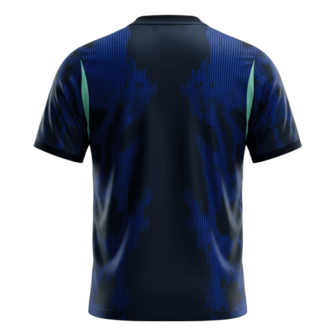 Brésil Extérieur Maillot Kit - Coupe du Monde 2026 Bleu