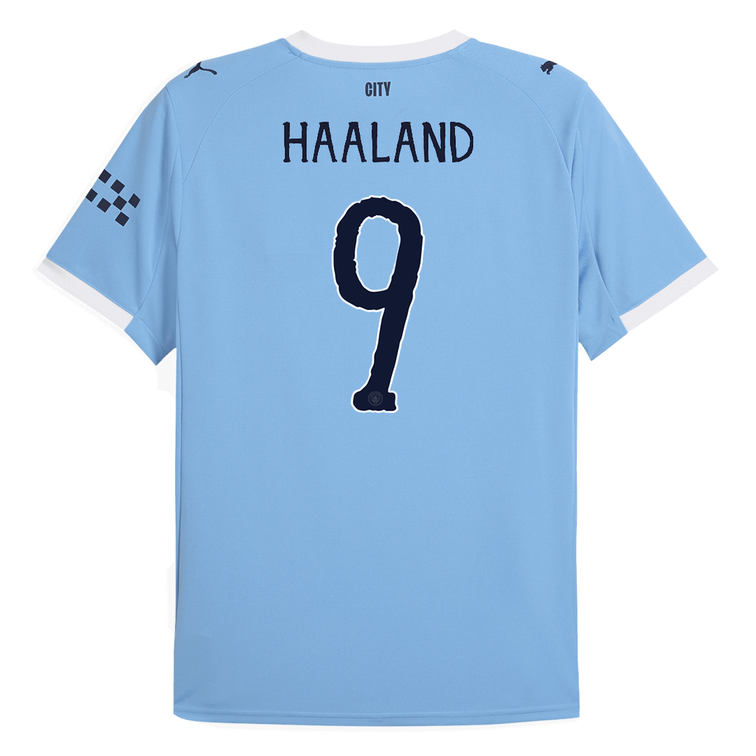 HAALAND #9 Manchester City Domicile Maillot 2025/26 - Club World Cup