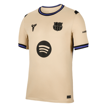 F.DE JONG #21 Barcelone Extérieur Maillot 2025/26 Jaune - UCL